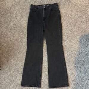 Old Navy Women's Black Flare Jeans